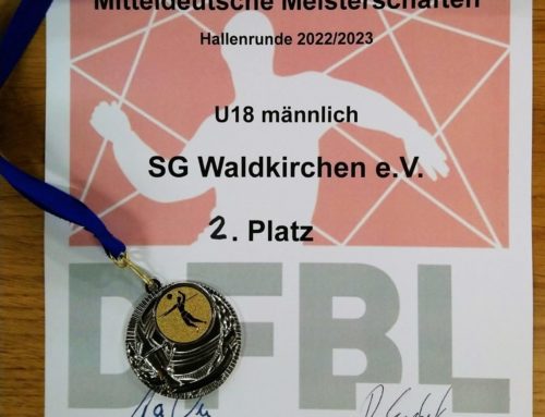 U18m wird Vizemeister in Mitteldeutschland